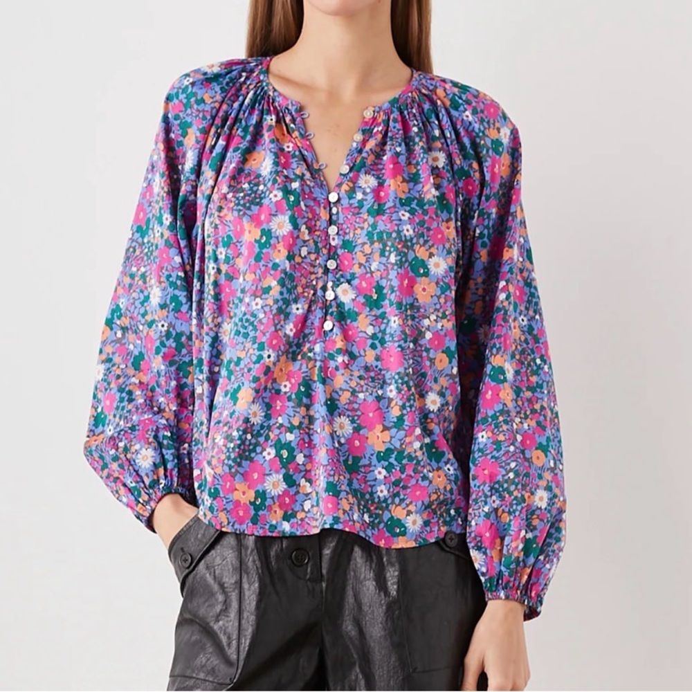 Rails Indi Top In Leilani Floral Size Small
